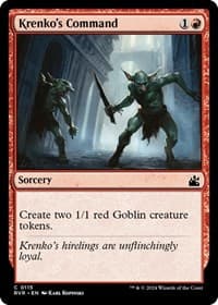 Krenko's Command from Ravnica Remastered