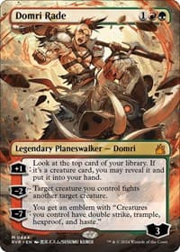 Domri Rade (Anime Borderless) from Ravnica Remastered
