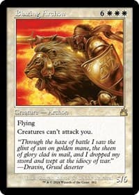 Blazing Archon (Retro Frame) from Ravnica Remastered
