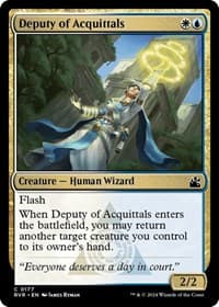 Deputy of Acquittals from Ravnica Remastered