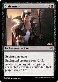 Stab Wound from Ravnica Remastered