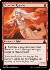 Scorched Rusalka from Ravnica Remastered