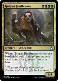 Golgari Findbroker from Ravnica Remastered