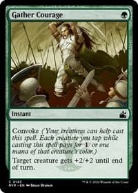 Gather Courage from Ravnica Remastered