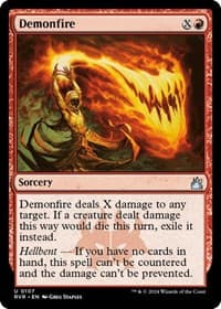 Demonfire from Ravnica Remastered