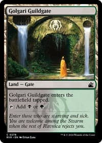 Golgari Guildgate from Ravnica Remastered