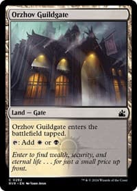 Orzhov Guildgate from Ravnica Remastered