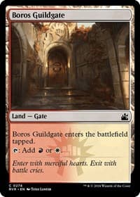 Boros Guildgate from Ravnica Remastered