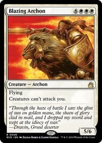 Blazing Archon from Ravnica Remastered