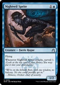 Nightveil Sprite from Ravnica Remastered
