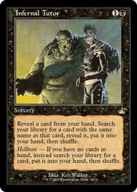 Infernal Tutor (Retro Frame) from Ravnica Remastered