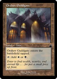 Orzhov Guildgate (Retro Frame) from Ravnica Remastered