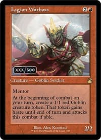 Legion Warboss (Retro Frame) (Serial Numbered) from Ravnica Remastered