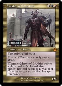 Master of Cruelties (Retro Frame) (Serial Numbered) from Ravnica Remastered