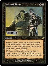Infernal Tutor (Retro Frame) (Serial Numbered) from Ravnica Remastered