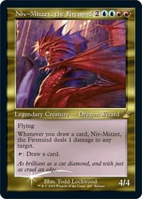 Niv-Mizzet, the Firemind (Retro Frame) from Launch Party & Release Event Promos
