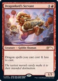 Dragonlord's Servant (Year of the Dragon 2024) from Standard Showdown Promos