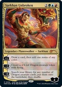 Sarkhan Unbroken (Year of the Dragon 2024) from Standard Showdown Promos