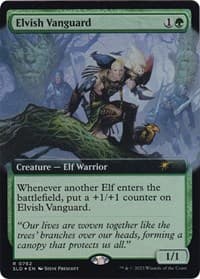 Elvish Vanguard (Extended Art) from Secret Lair Drop Series