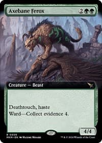 Axebane Ferox (Extended Art) from Murders at Karlov Manor