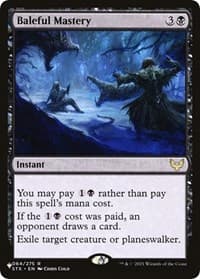 Baleful Mastery from The List Reprints