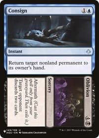 Consign // Oblivion from The List Reprints