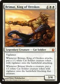 Brimaz, King of Oreskos from The List Reprints