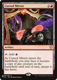 Cursed Mirror from The List Reprints