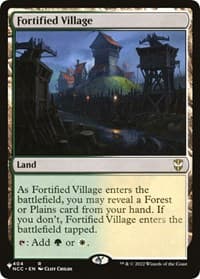 Fortified Village from The List Reprints