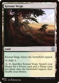 Krosan Verge (ZNC) from The List Reprints