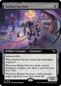 Barbed Servitor (Extended Art) from Murders at Karlov Manor