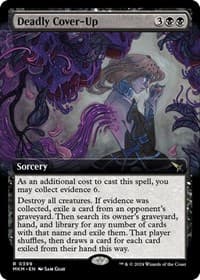 Deadly Cover-Up (Extended Art) from Murders at Karlov Manor