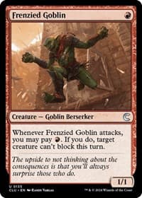 Frenzied Goblin from Ravnica: Clue Edition