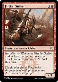 Firefist Striker from Ravnica: Clue Edition
