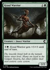 Kraul Warrior from Ravnica: Clue Edition