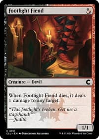 Footlight Fiend from Ravnica: Clue Edition