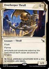 Doorkeeper Thrull (Showcase) from Murders at Karlov Manor