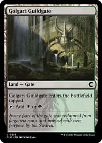 Golgari Guildgate from Ravnica: Clue Edition