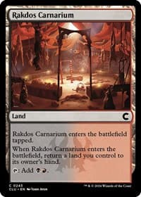 Rakdos Carnarium from Ravnica: Clue Edition