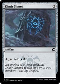 Dimir Signet from Ravnica: Clue Edition