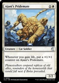 Ajani's Pridemate from Ravnica: Clue Edition