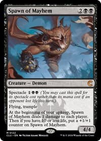 Spawn of Mayhem from Ravnica: Clue Edition