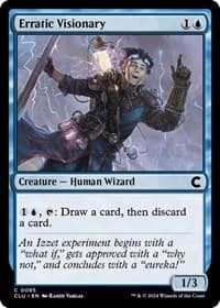 Erratic Visionary from Ravnica: Clue Edition