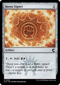 Boros Signet from Ravnica: Clue Edition