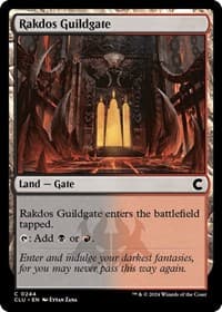 Rakdos Guildgate from Ravnica: Clue Edition