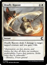 Deadly Riposte from Ravnica: Clue Edition