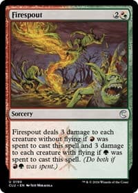 Firespout from Ravnica: Clue Edition