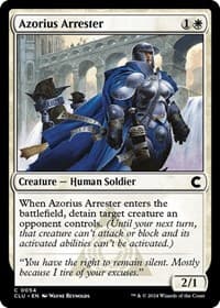 Azorius Arrester from Ravnica: Clue Edition