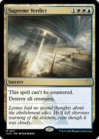 Supreme Verdict from Ravnica: Clue Edition