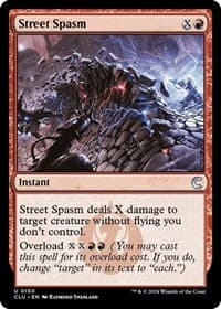 Street Spasm from Ravnica: Clue Edition